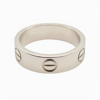 Cartier LOVE Ring – Klassisches Modell in 18K Weißgold