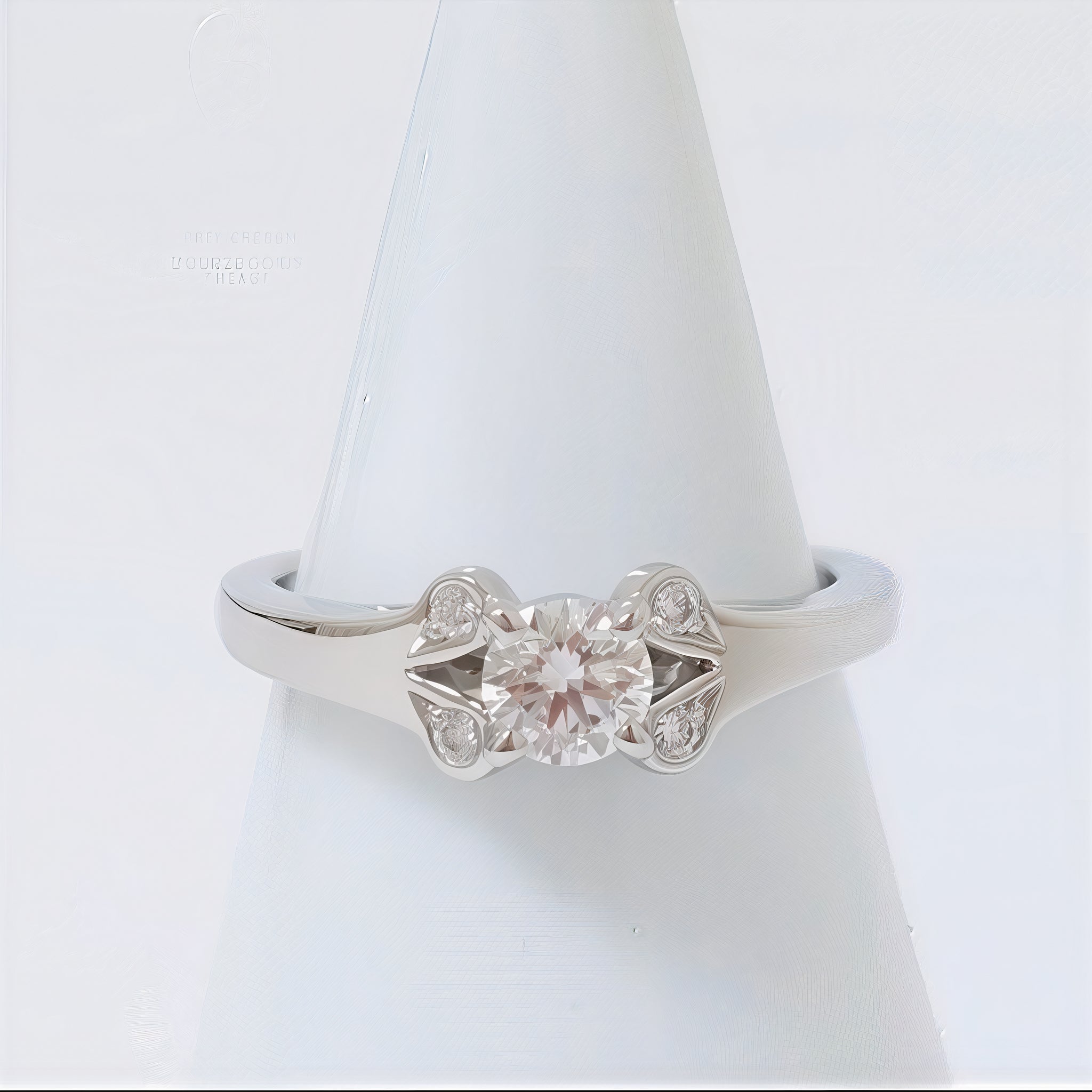 Cartier – Platin-Ring mit 0,30 ct GIA-zertifiziertem Diamanten im Brillantschliff