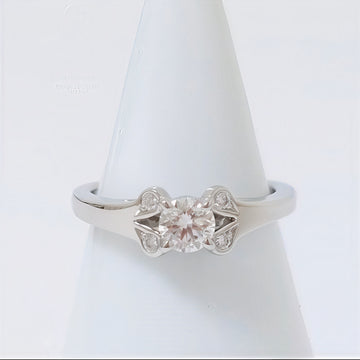 Cartier – Platin-Ring mit 0,30 ct GIA-zertifiziertem Diamanten im Brillantschliff