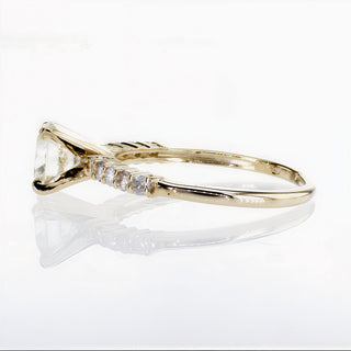 Zeitlose Strahlkraft – 14K Gelbgold-Ring mit 1,32 ct Diamanten
